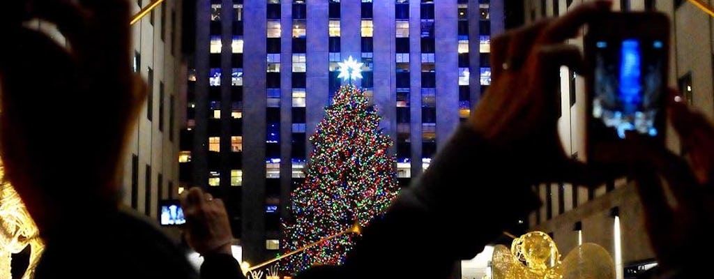NYC holiday lights limousine tour