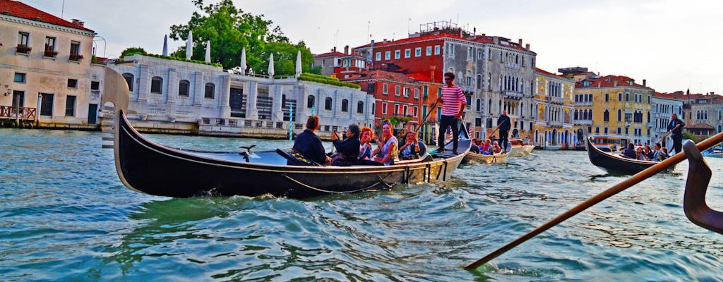 Serenada gondoli na Canale Grande