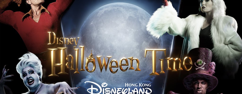 Czas Halloween Disneyland w Hongkongu