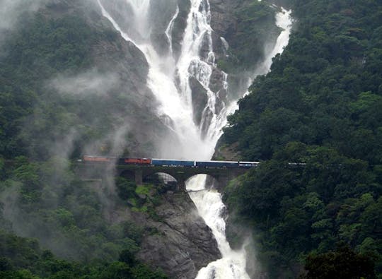 Dudhsagar Waterfall Tour with Spice Garden and Lunch
