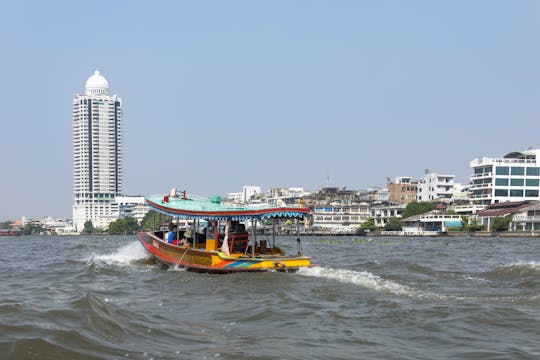 Le canal de Bangkok et le quartier chinois