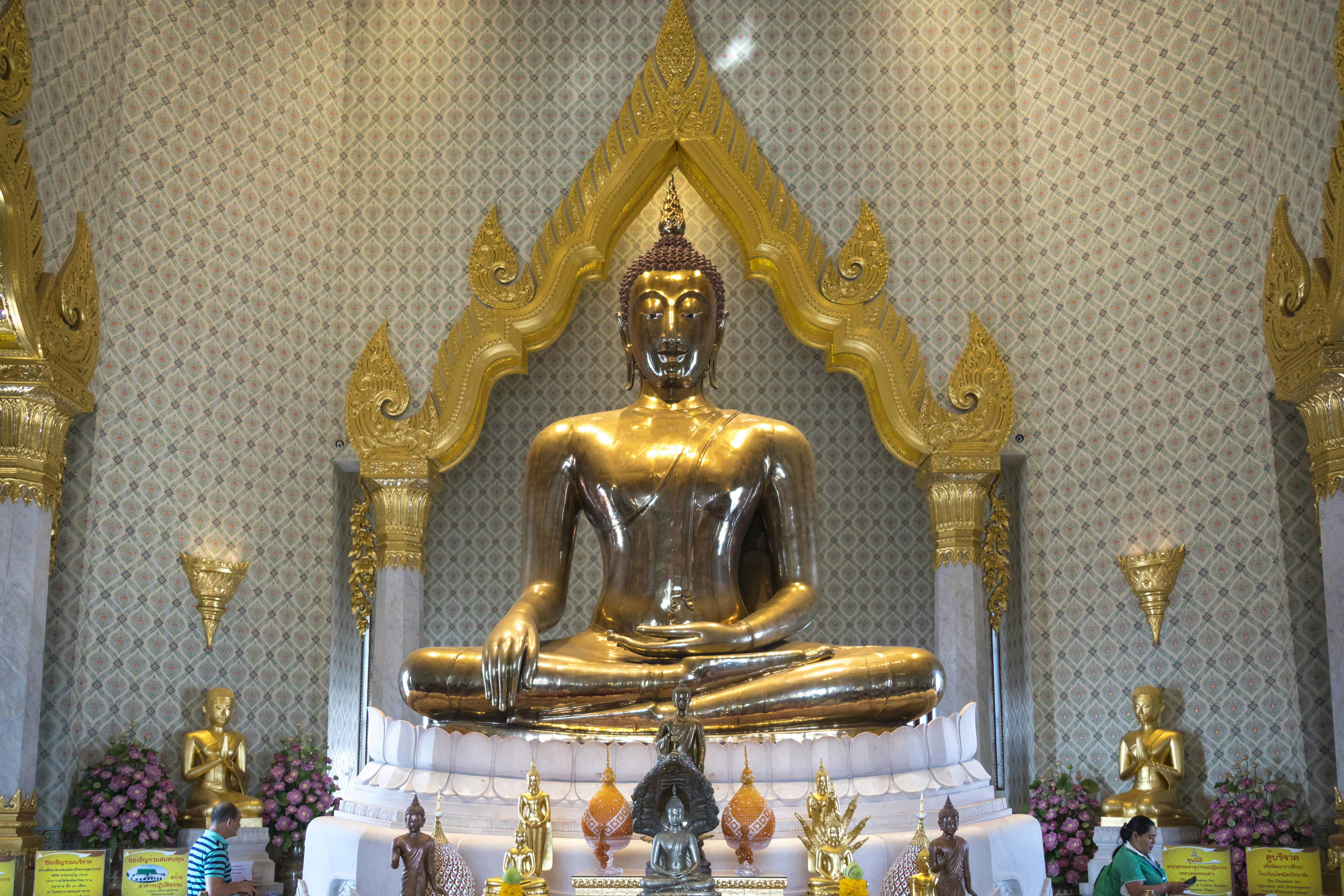Bangkoks Tempel und der Große Palast