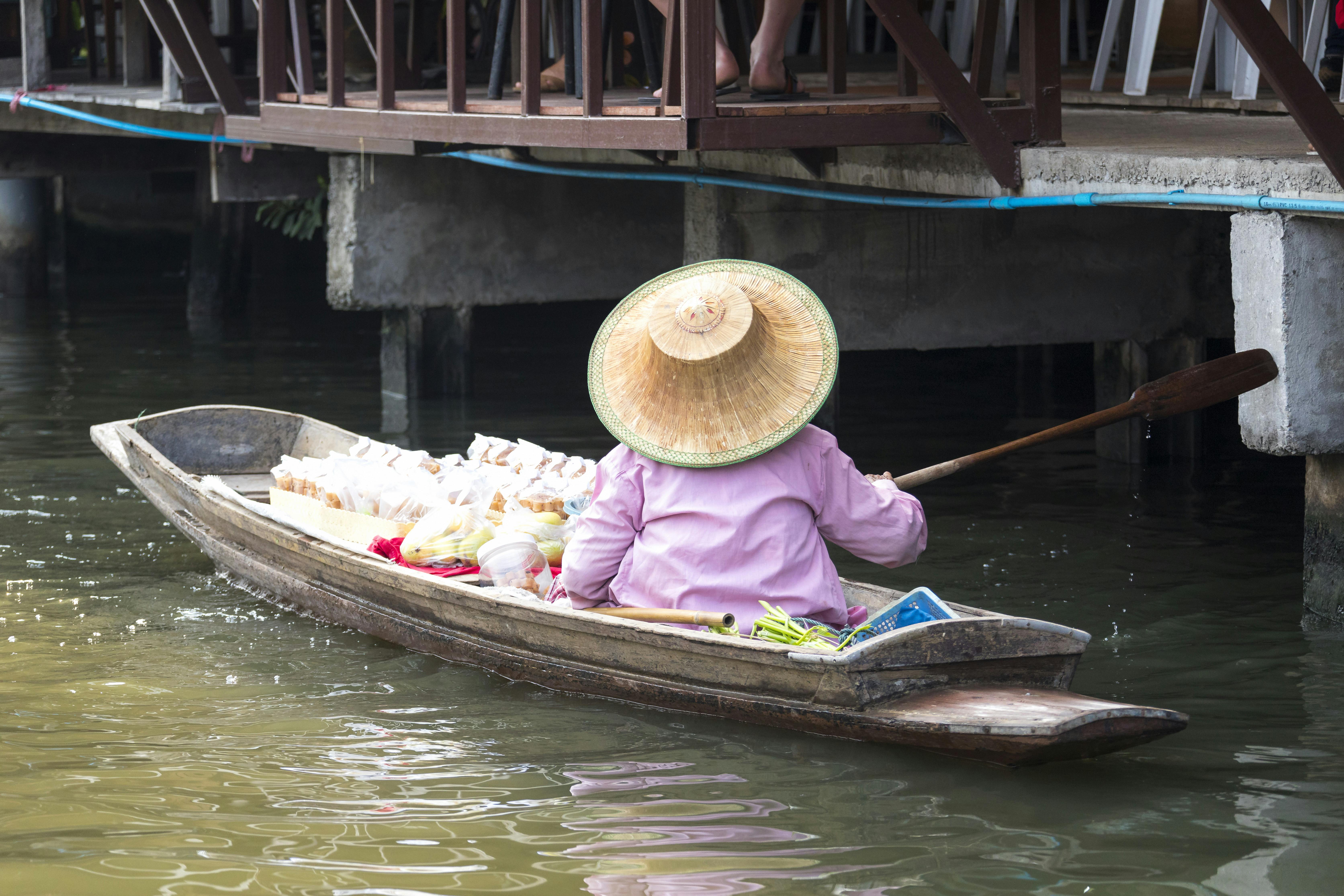 Bangkok med kanaltur och Chinatown
