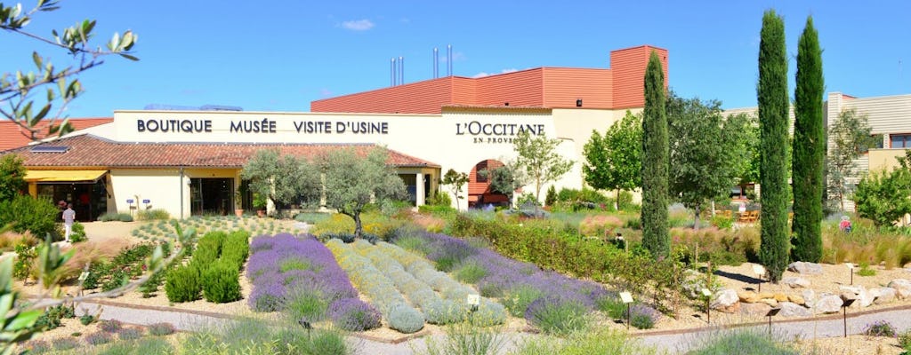 Visita gratuita a la fábrica, tienda-museo y jardín de L'OCCITANE en Provence