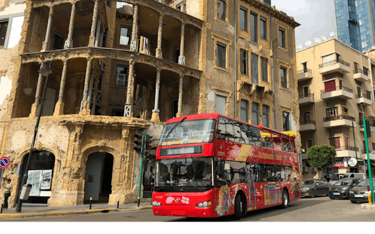 Viagem de um dia a Byblos, Jeita Grotto e Harissa + 24 horas em ônibus panorâmico em Beirute