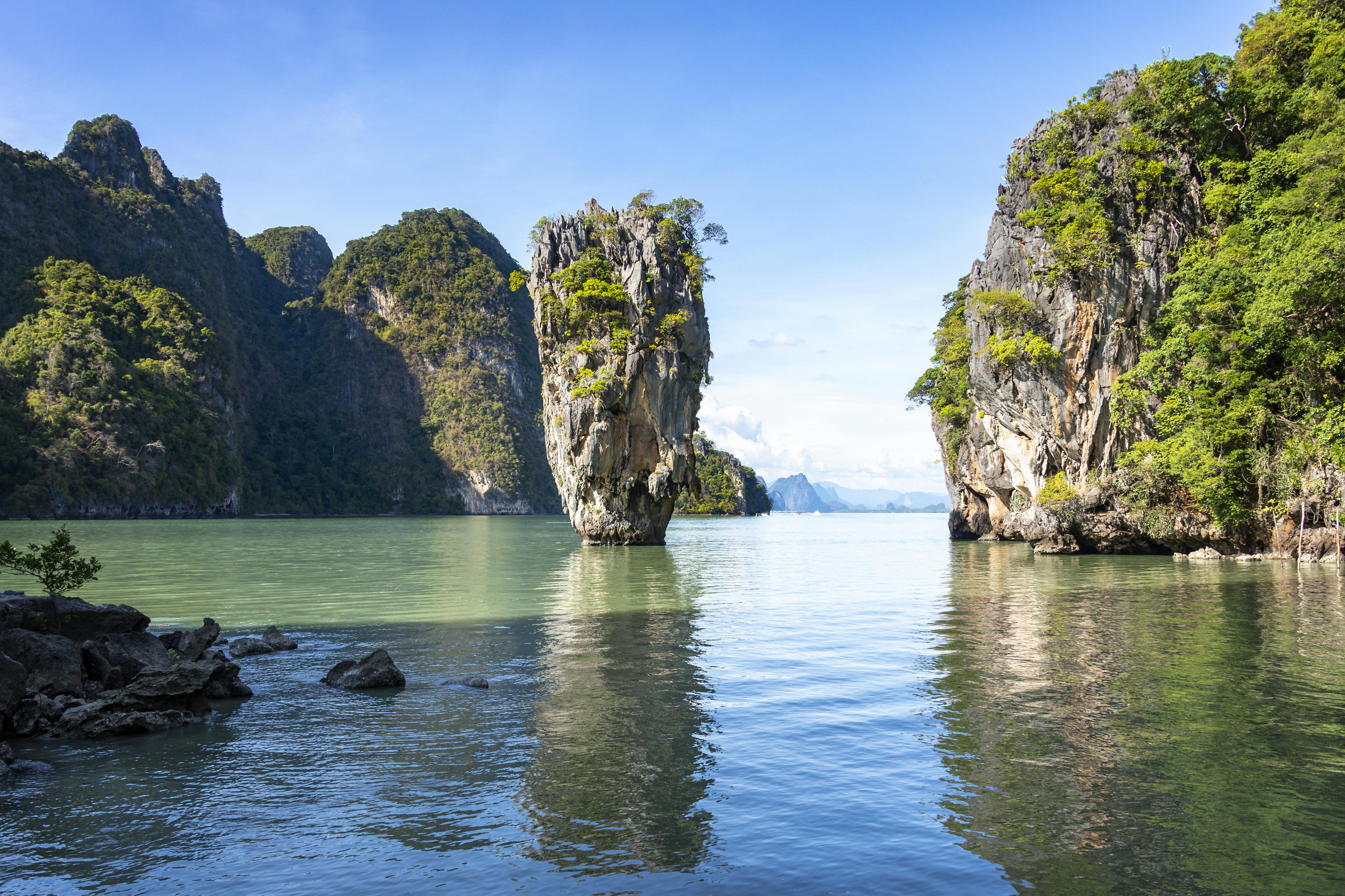 James Bond Island Speedboot Tour mit Ko Hong Kanutour