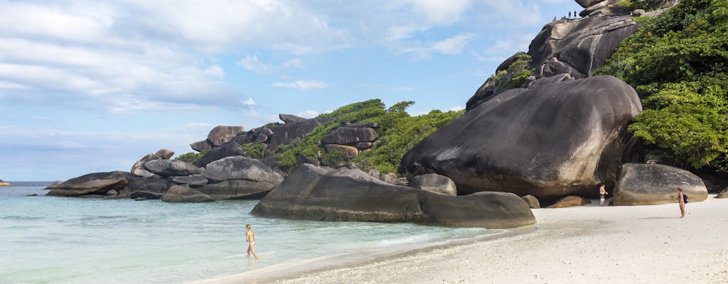 Visites des îles Similan en hors-bord