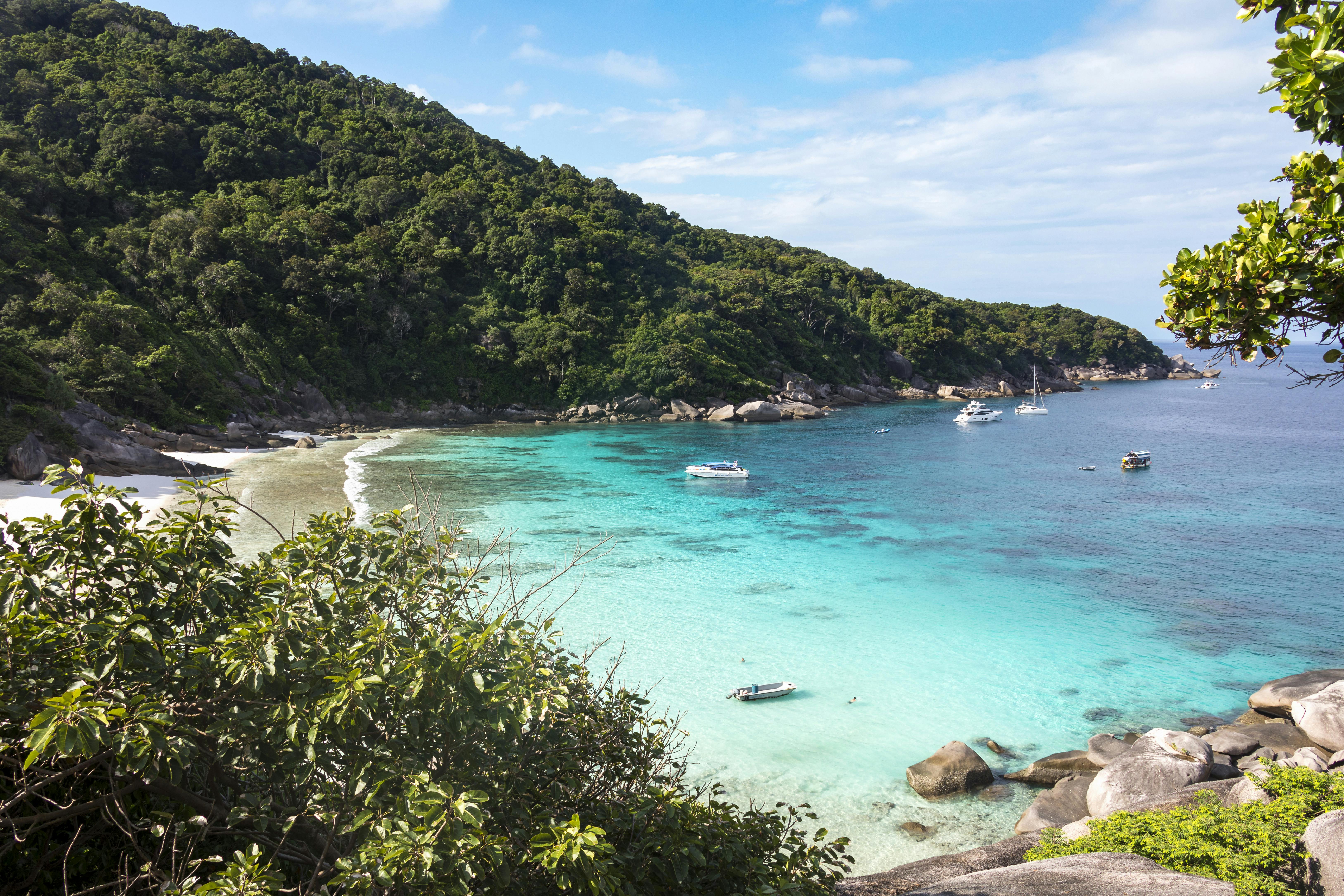 Îles Similan en hors-bord