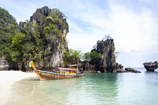 Kajaki w Phang Nga i Koh Khai łodzią motorową