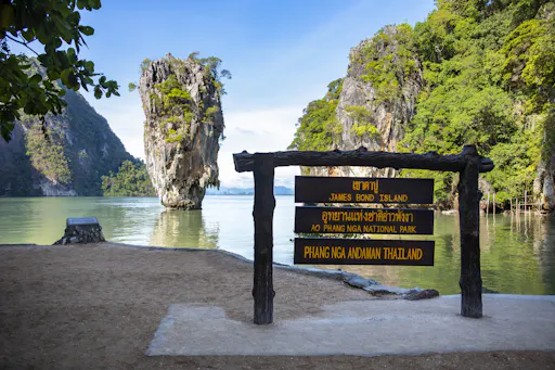 Kajaki w Phang Nga i Koh Khai łodzią motorową