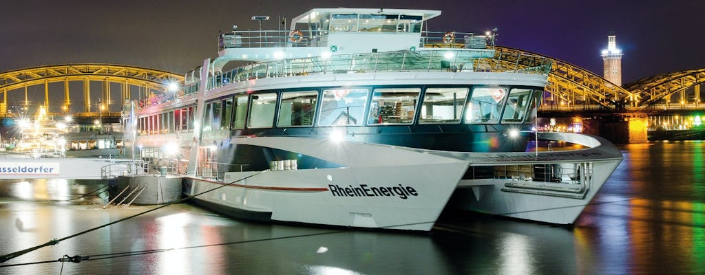 Croisière panoramique nocturne à Cologne