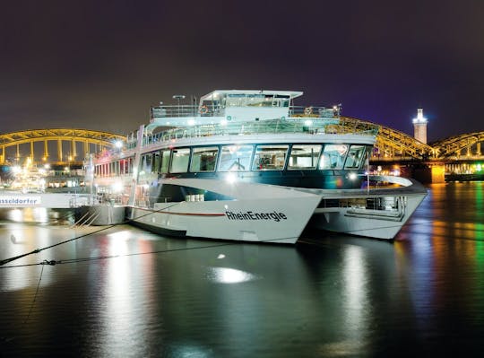 Croisière panoramique nocturne à Cologne