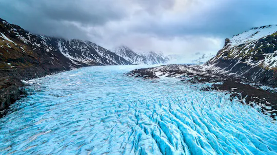 Skaftafell vinterunderland 5-timmars vandring
