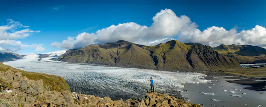 Skaftafells glaciärvandring 3-timmars expedition