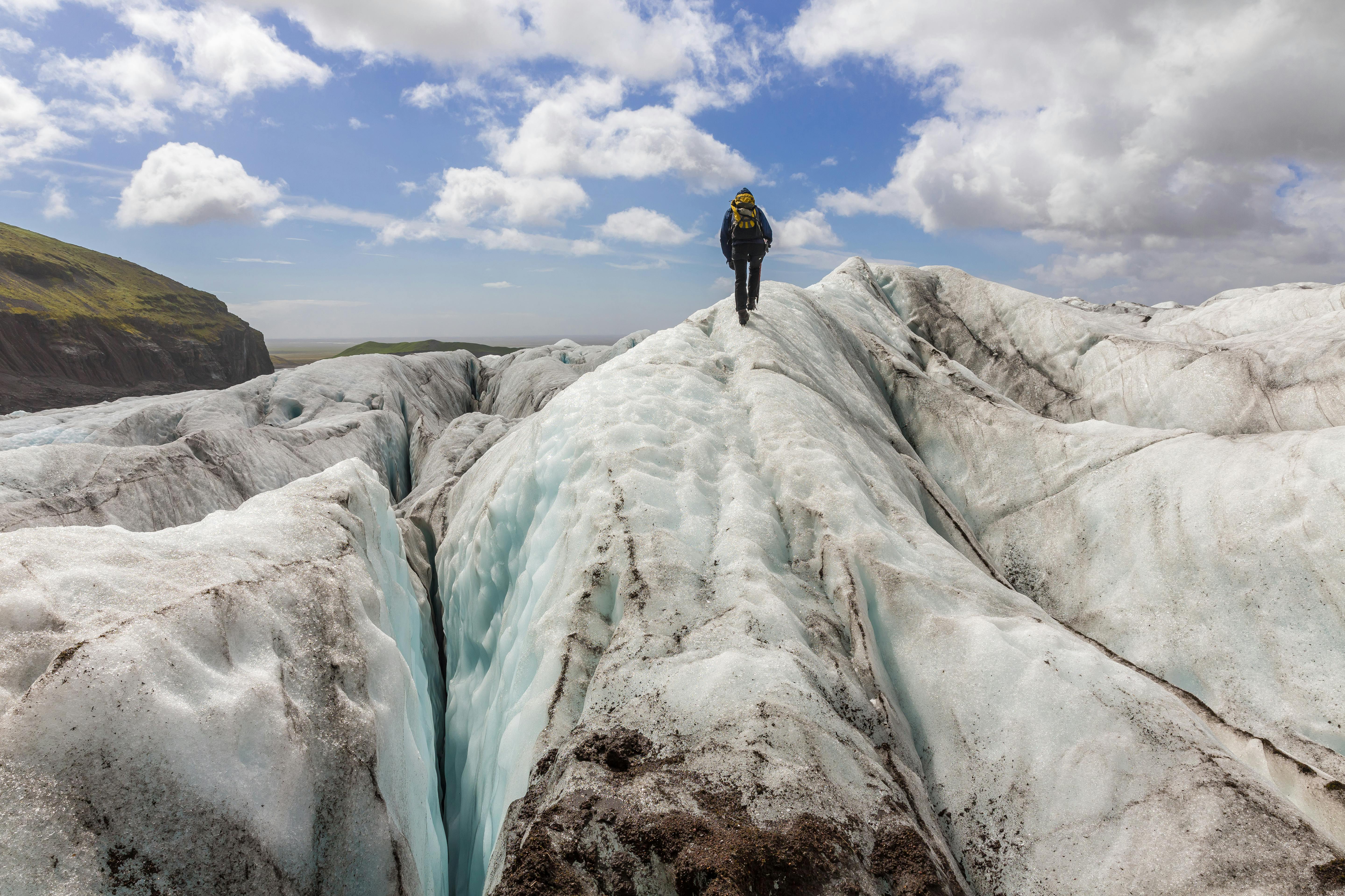 Skaftafell ice climbing and glacier hike