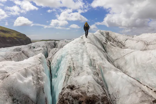 Skaftafell isklättring och glaciärvandring