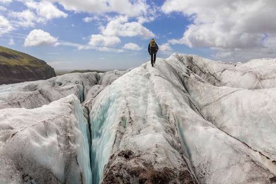 Escalada no gelo de Skaftafell e caminhada nas geleiras