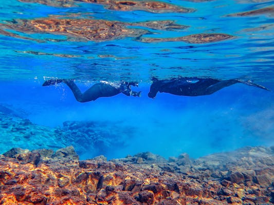 Fai snorkeling tra i continenti di Silfra