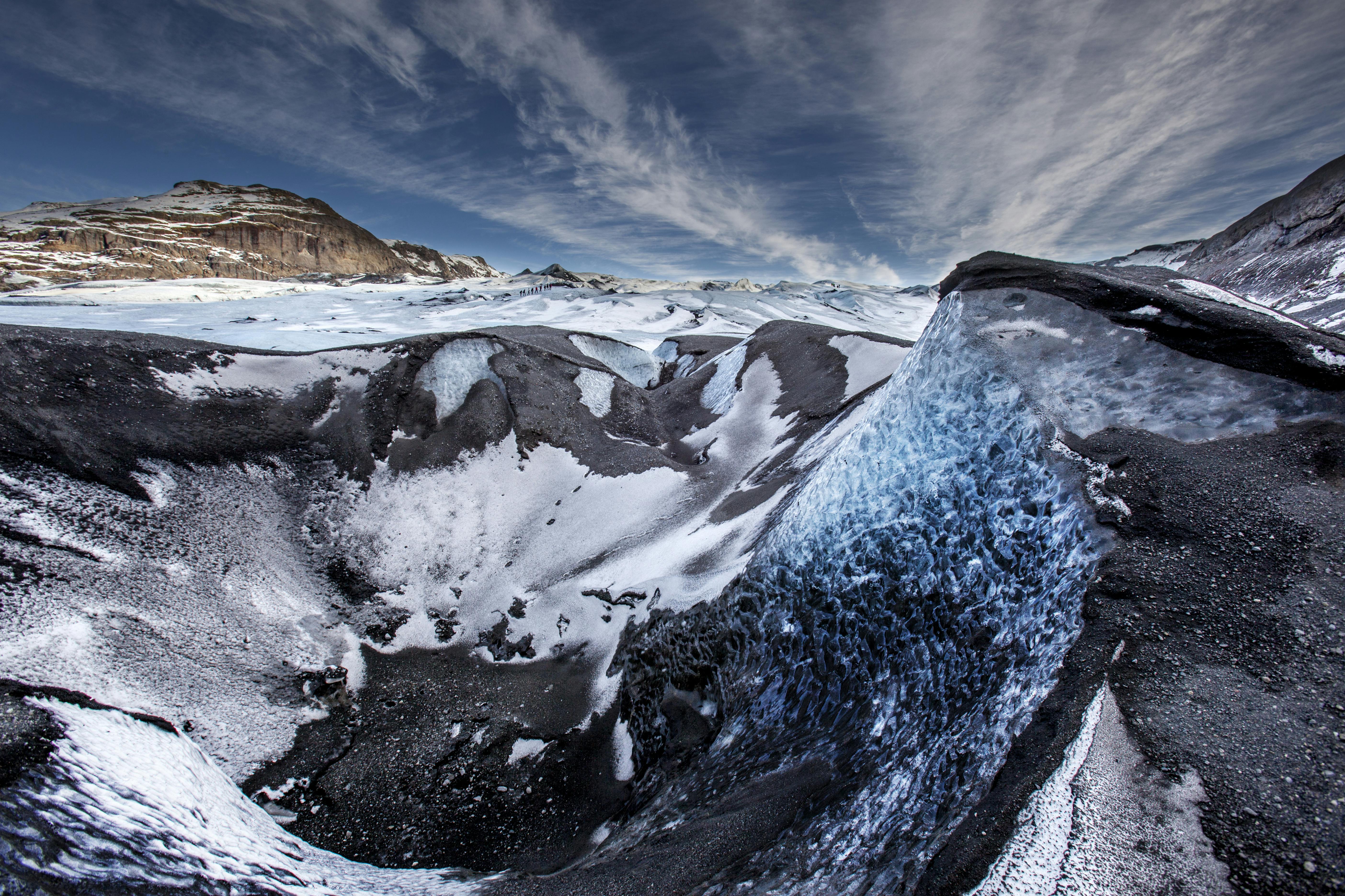 Gletscher Sólheimajökull 3-stündige Wanderung