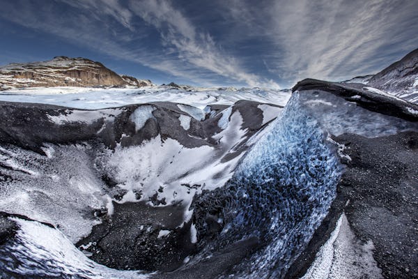 Glaciar Sólheimajökull caminata de 3 horas