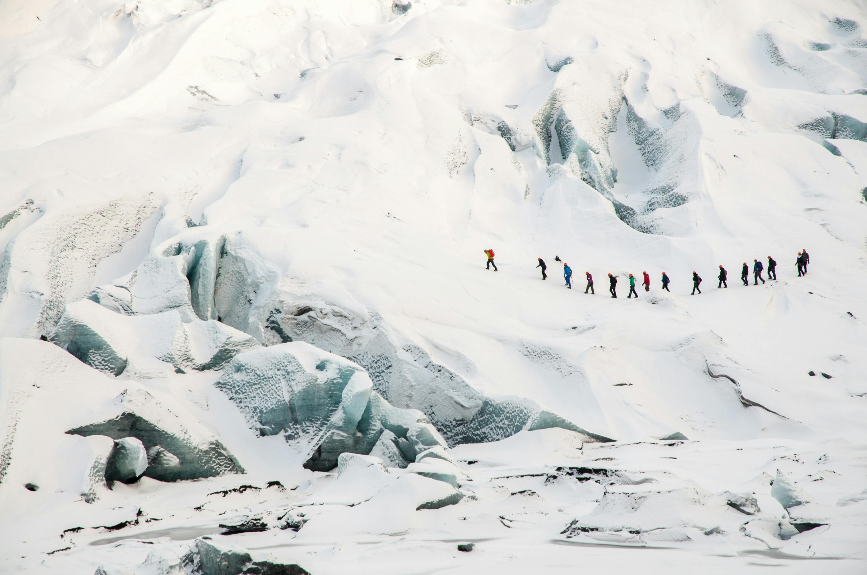 Sólheimajökull ice climbing and glacier hike