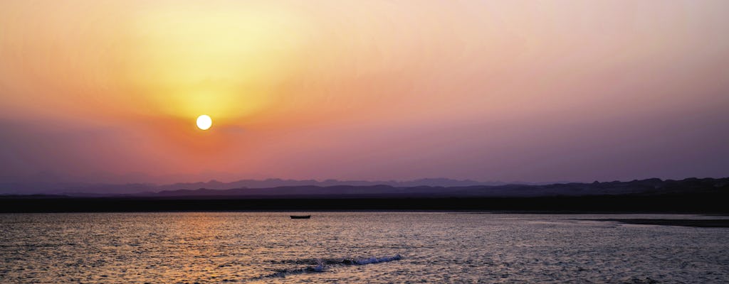 Nefertari Bootsfahrt bei Sonnenuntergang
