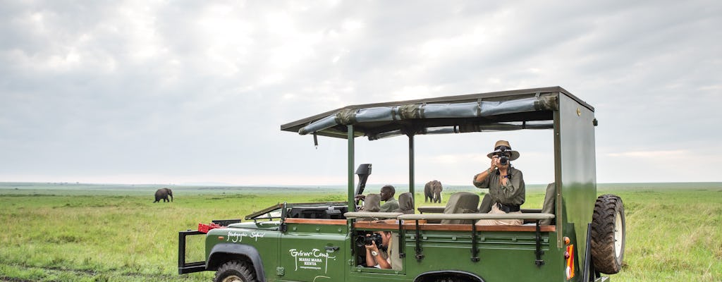 Safari de 2 jours dans le Masai Mara au Governors Camp