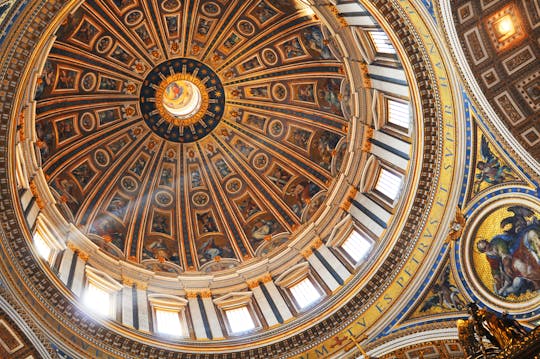 Святого Петра купол восхождение с обновления базилики и крипты