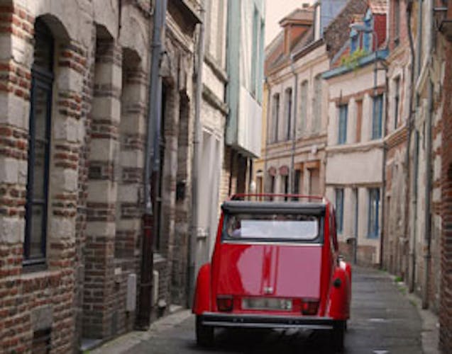 Discovery rally in 2 CV car in Lille