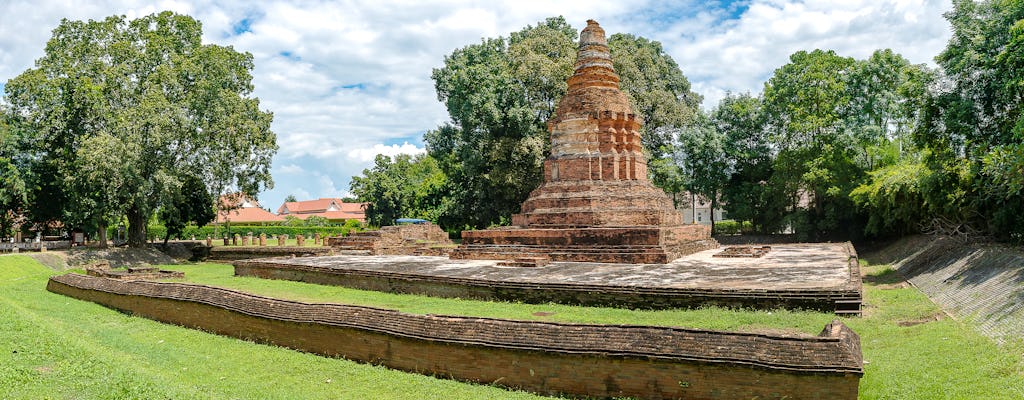 Zwiedzanie starożytnych miast Wiang Kum Kam i Wat Chiang Man