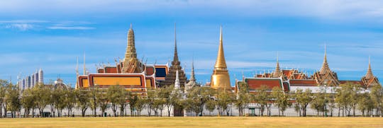 Tour ciclistico privato di Bangkok con Siam HOHO Bus Pass
