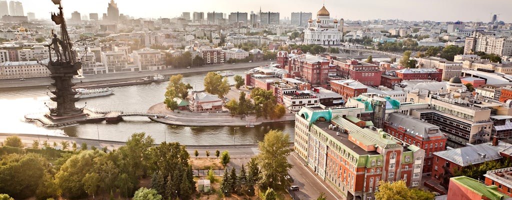 Tour de ville panoramique de Moscou en véhicule privé