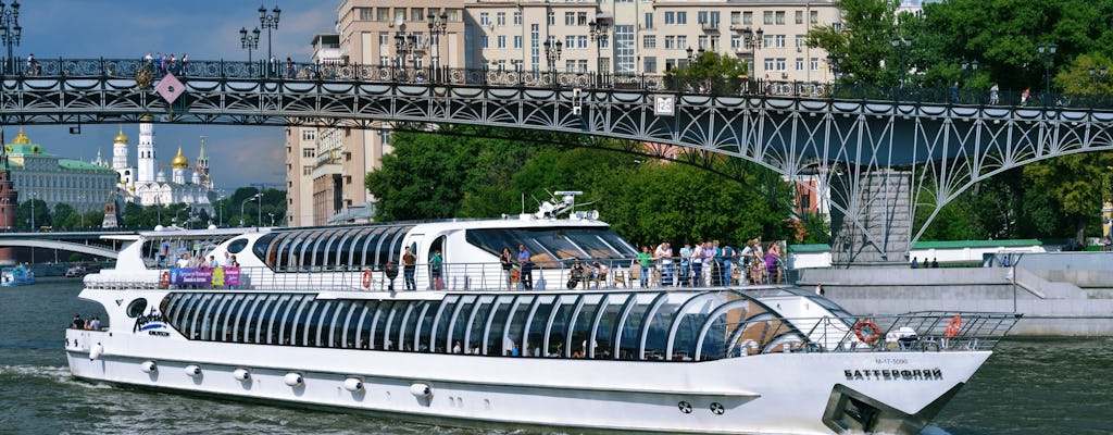 Guided Moscow River cruise