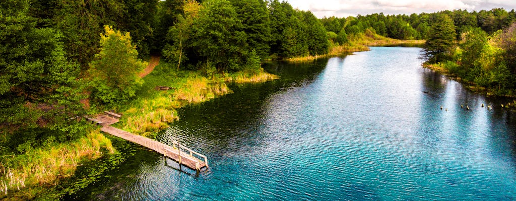 Excursão particular de 4 horas aos lagos azuis de Kazan