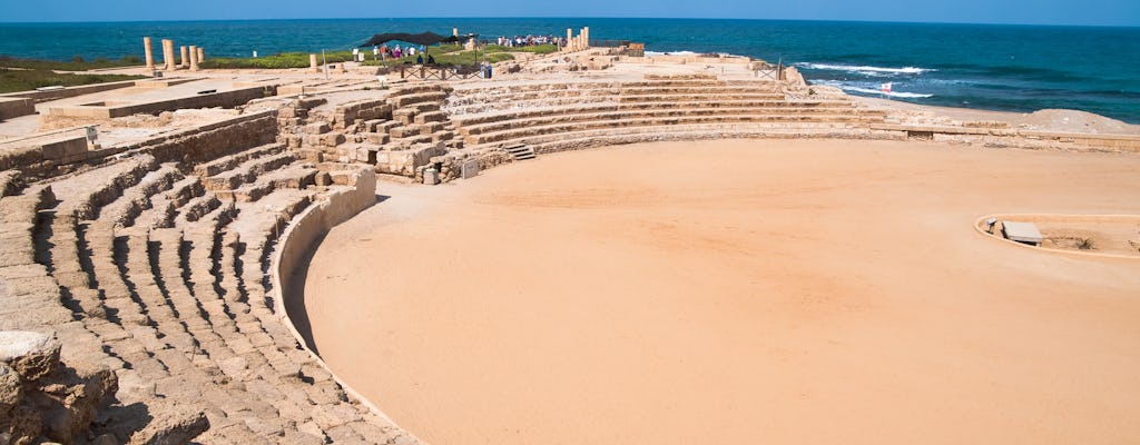 Caesarea, Haifa, Rosh Hanikra, and Acre tour from Tel Aviv or Jerusalem