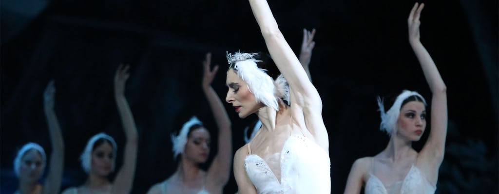 Entrada para el ballet del lago de los cisnes en San Petersburgo
