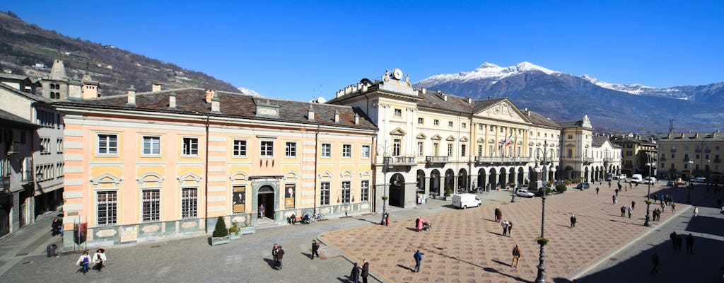 Walking tour of Aosta with tasting experience