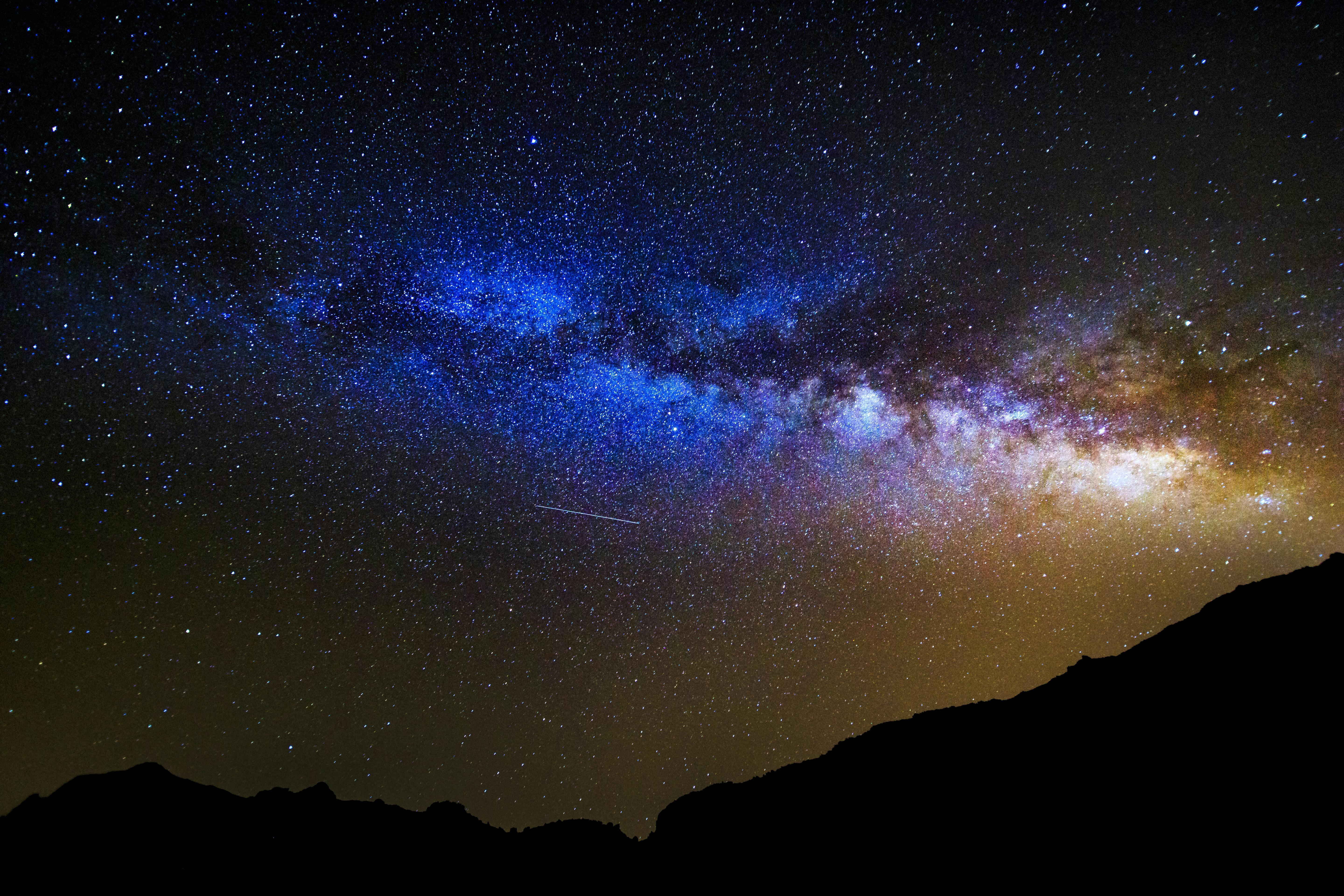 Le mont Teide de nuit