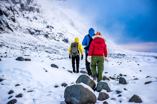 Maak een wandeling op de ijskant-dagtour