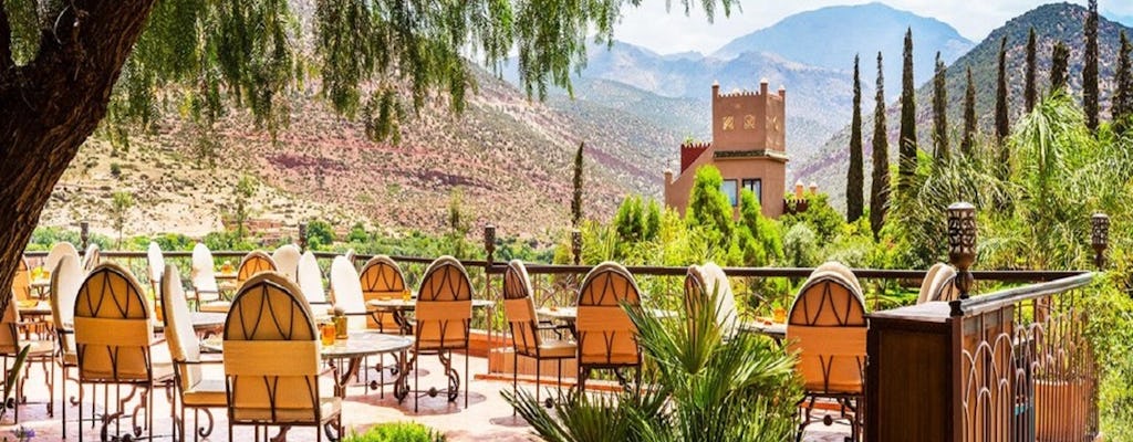Lunch in a Kasbah in the Atlas Mountains