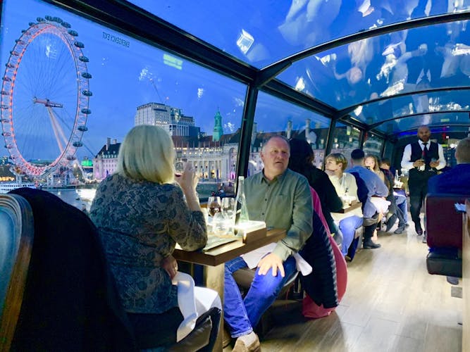 Luxury 6 course dinner tour with wine pairing in London