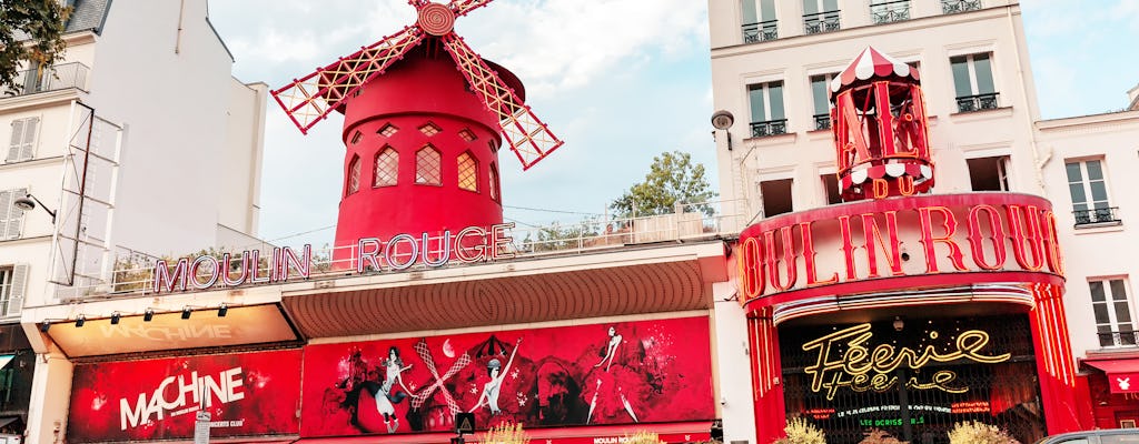 Cena en la Torre Eiffel, crucero y espectáculo en el Moulin Rouge