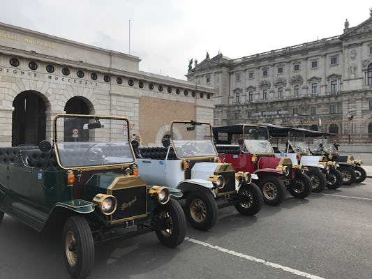 Vienne : visite guidée de 30 minutes en voiture électrique d'époque