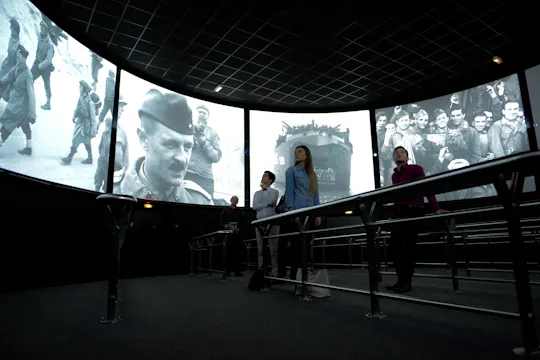 Biglietto d'ingresso al cinema circolare Arromanches 360