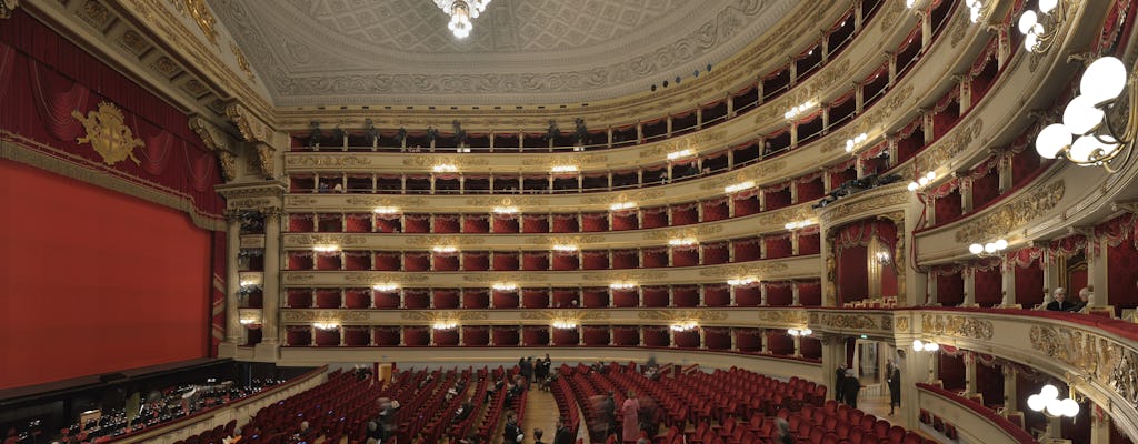 Excursão privada ao Teatro alla Scala e Igreja de San Fedele