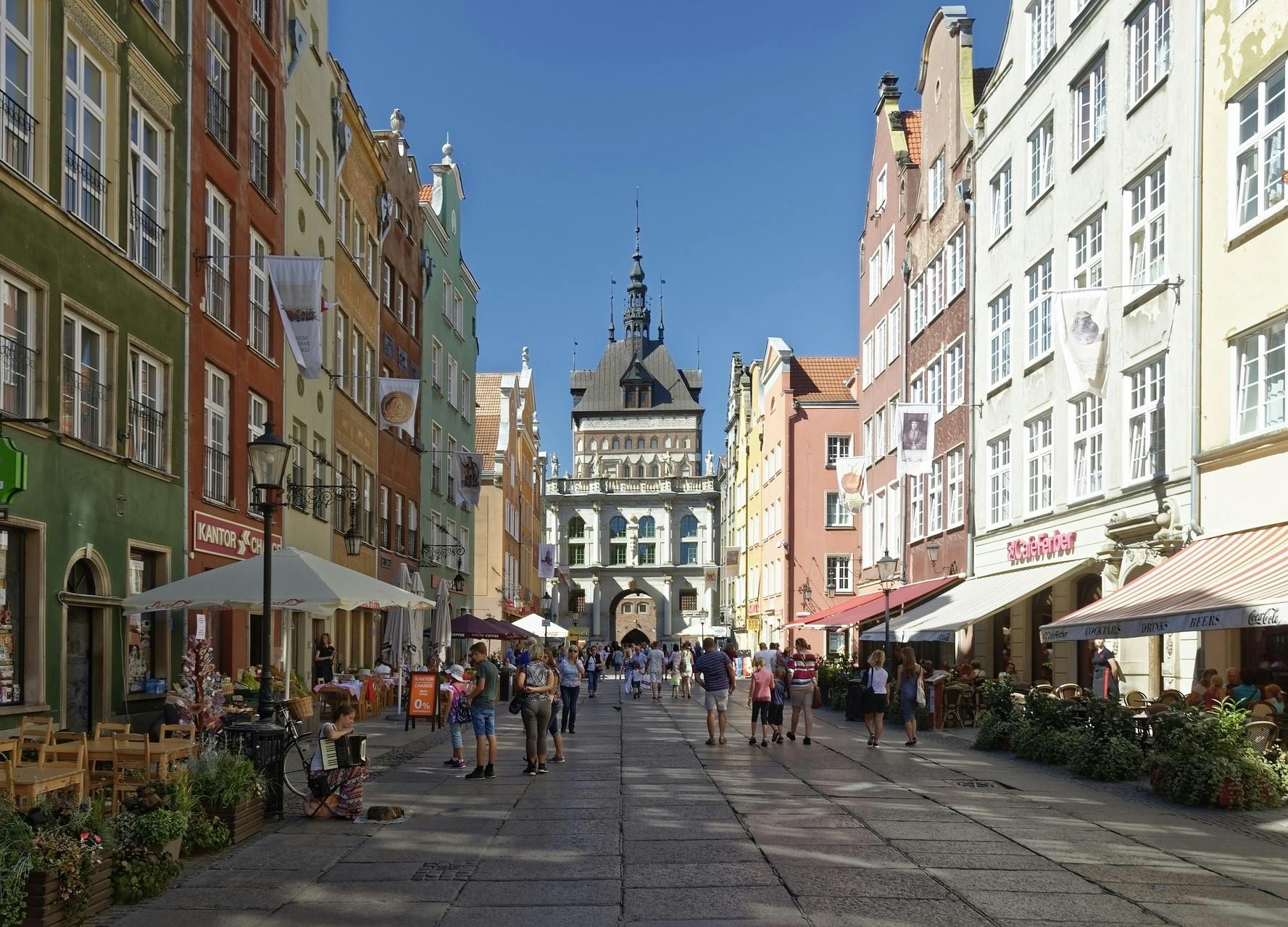Self-guided tour of Gdansk with audioguide