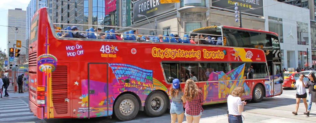 City Sightseeing wycieczka autobusowa typu hop-on hop-off po Toronto