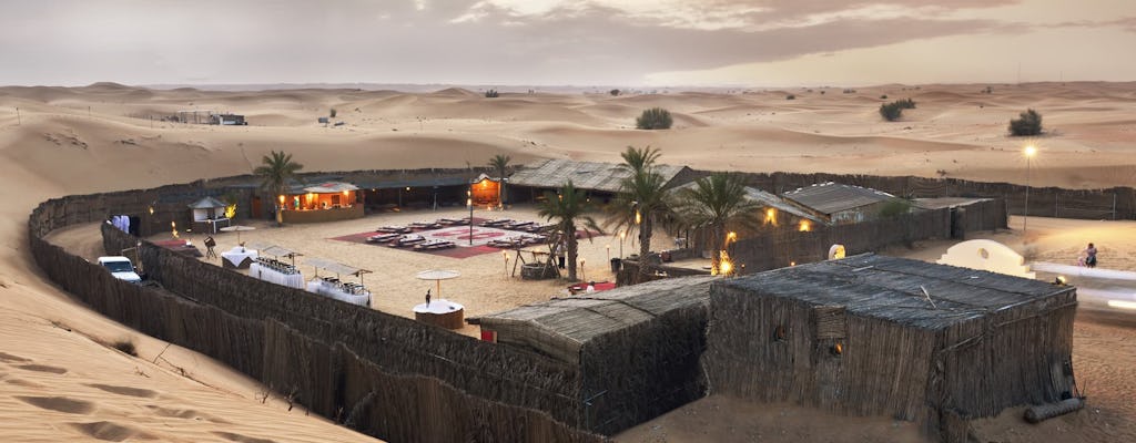 Privé woestijnsafari inclusief diner vanuit Dubai
