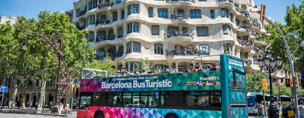 Biglietti hop-on hop-off per bus turistico a Barcellona