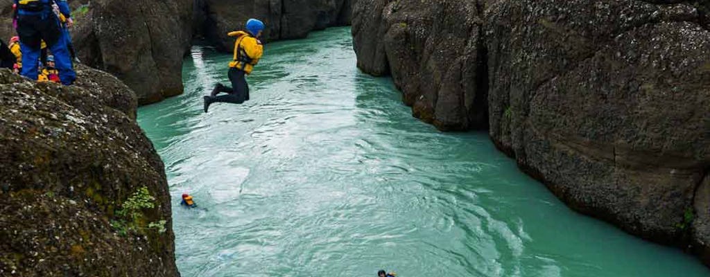 Rafting no Canyon Gullfoss com degustação de cerveja e transporte de Reykjavík